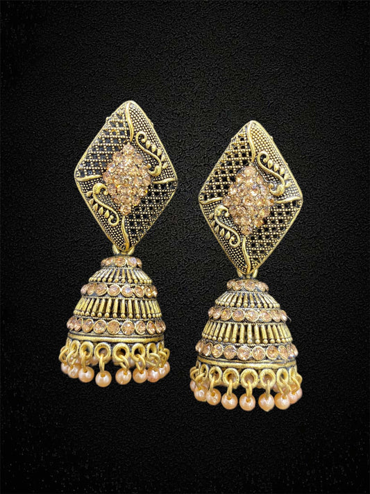 Antique Gold Plated Earrings