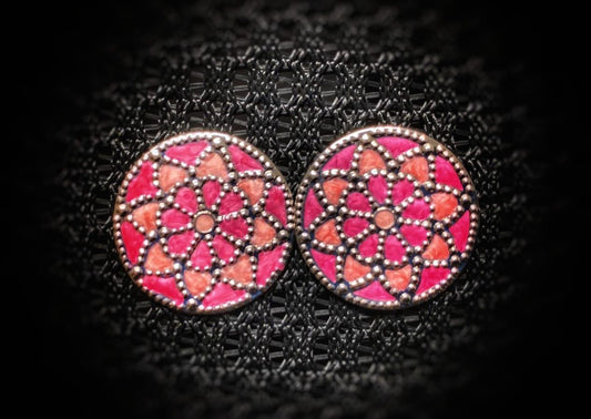 Floral Stud Earrings