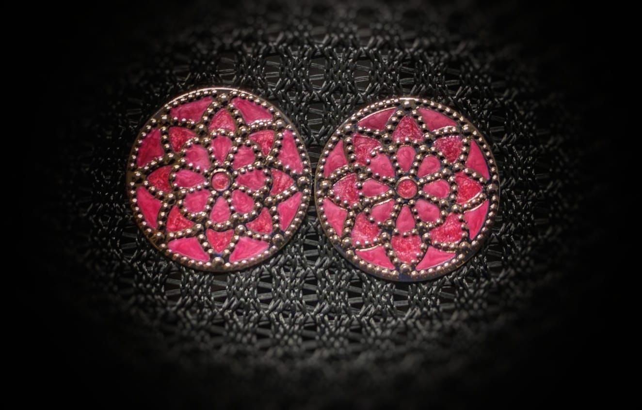 Floral Stud Earrings