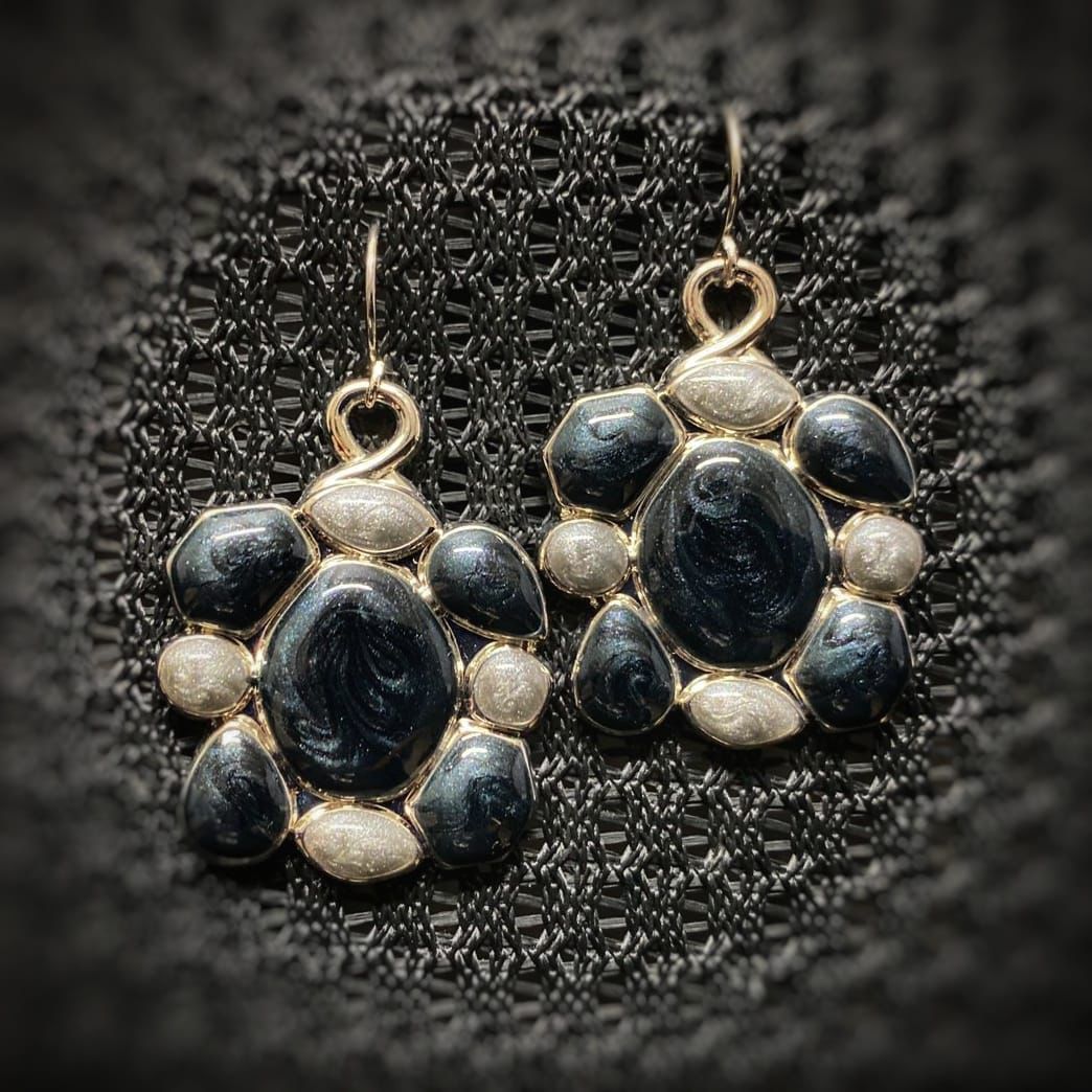 Stone Drop Earrings