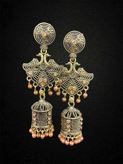 Royal Antique Golden Jhumka